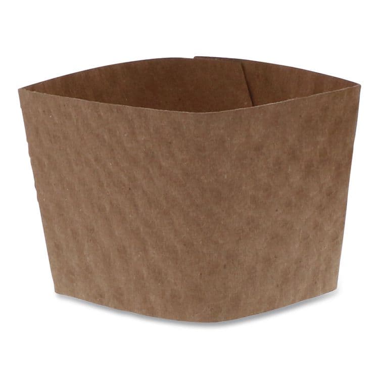 PACTIV EVERGREEN CORPORATION Hot Cup Sleeve, Fits 10 oz to 24 oz Cups, Brown, 1,000/Carton (PCTDSLVBRN) thumbnail 2
