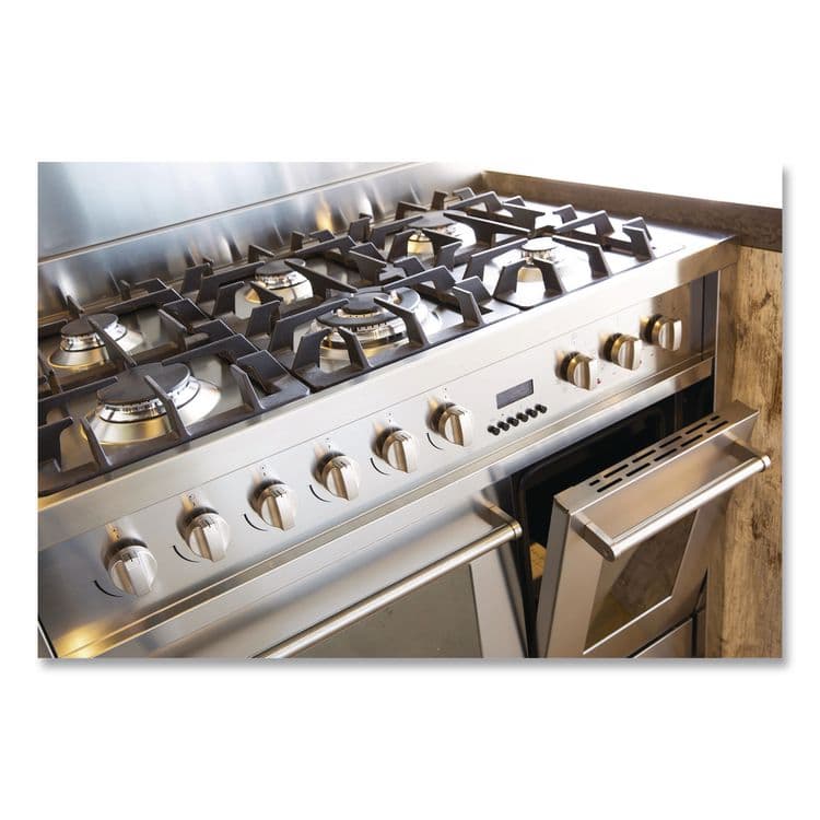 ZEP . Stainless Steel Cleaner and Polish, Lemon Scent, 15 oz Aerosol Spray, 12/Carton (AMR1001541) thumbnail 4