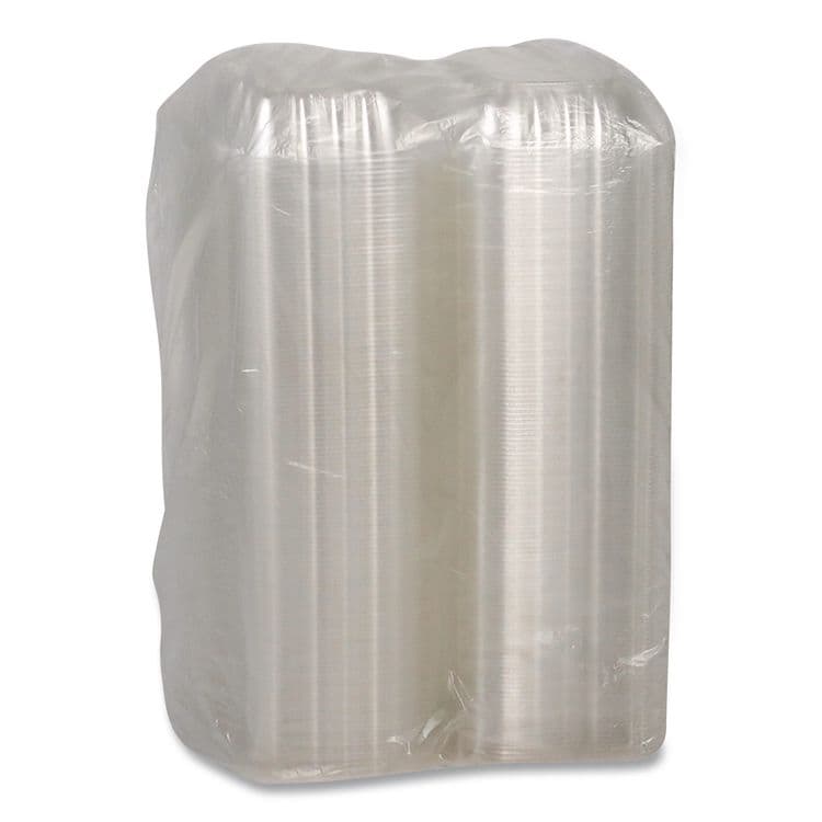 PACTIV EVERGREEN CORPORATION SENSATION SmartLock Hinged Lid Container, 5.2 x 5.3 x 2.56, Clear, Plastic, 375/Carton (PCTYCI820500000) thumbnail 3