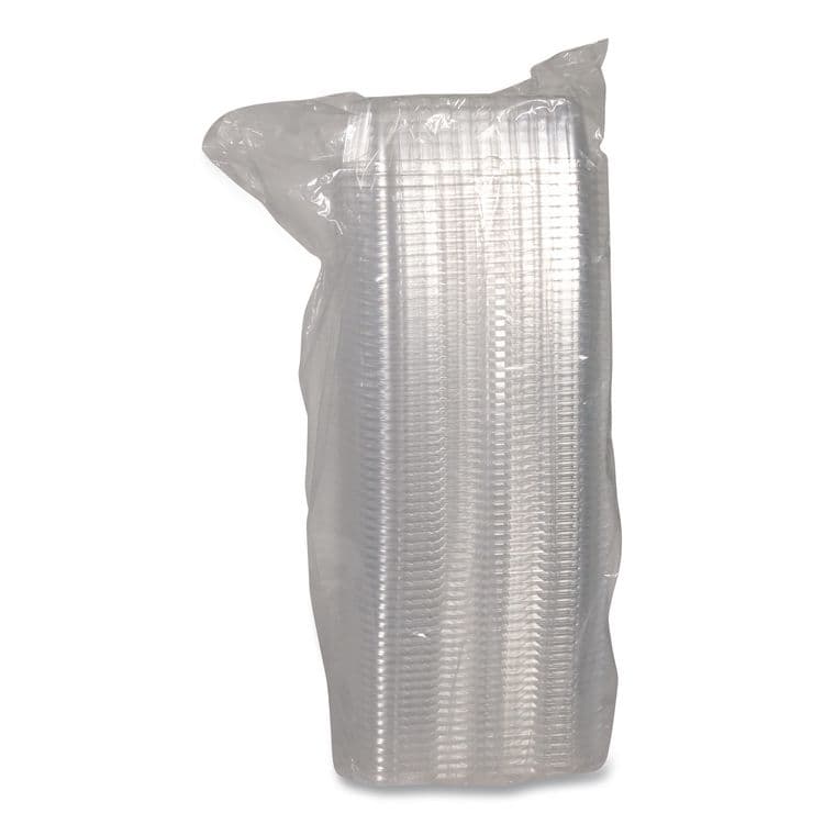 PACTIV EVERGREEN CORPORATION OPS Dome-Style Lid, 17S Deep Dome, 8.3 x 4.8 x 2.1, Clear, Plastic, 250/Carton (PCT0CI8D17S0000) thumbnail 3