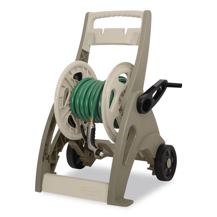 SUNCAST CORPORATION Hosemobile Hose Reel Cart, 175 ft, 24.5 x 20.5 x 32.25, Dark Taupe (SUACPLJNF175D)