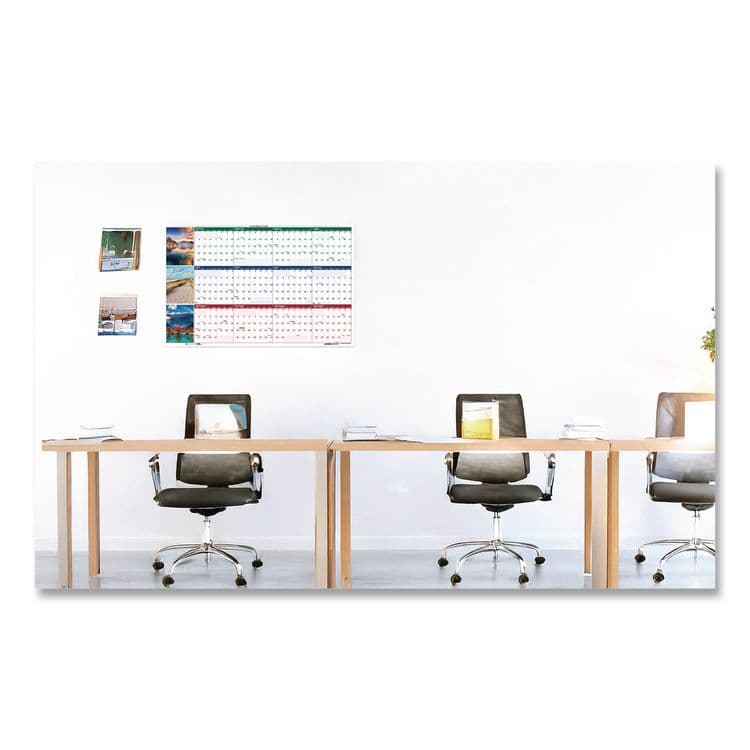 HOUSE OF DOOLITTLE Earthscapes Recycled Reversible/Erasable Yearly Wall Calendar, Nature Photos, 24 x 37, White Sheets, 12-Month (Jan-Dec): 2026 (HOD393) thumbnail 4