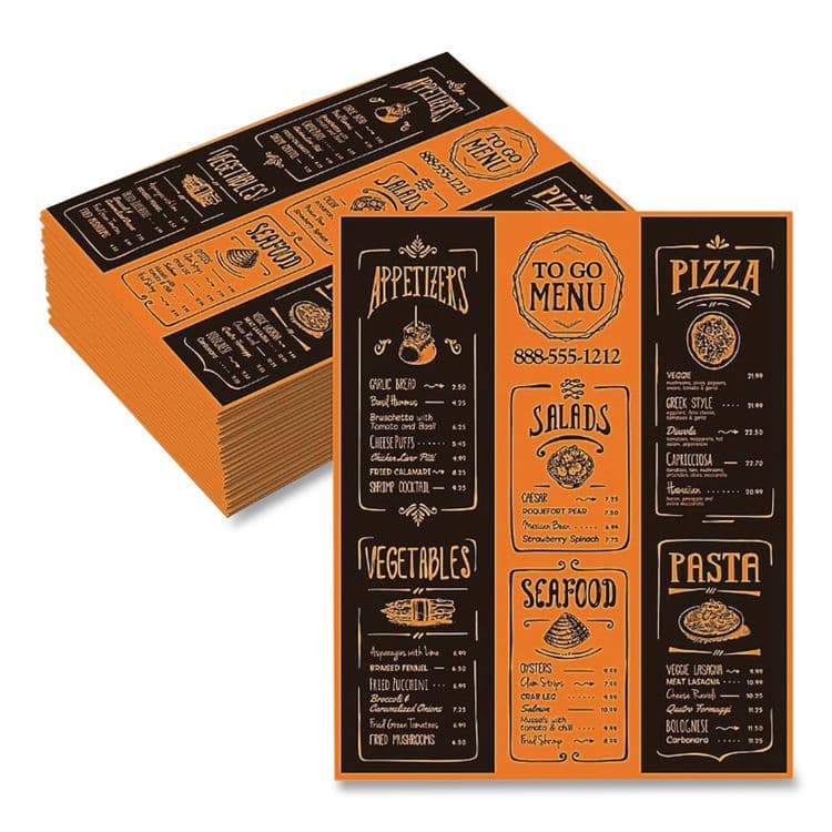 NEENAH PAPER Exact Brights Paper, 20 lb Bond Weight, 8.5 x 11, Bright Orange, 500/Ream (WAU26721) thumbnail 4