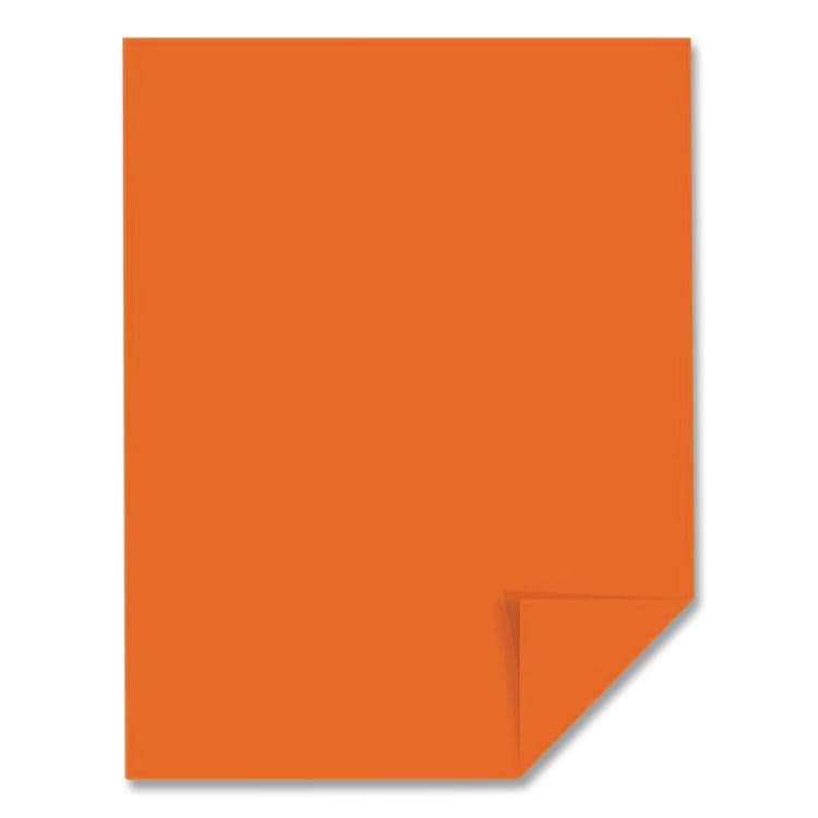 NEENAH PAPER Exact Brights Paper, 20 lb Bond Weight, 8.5 x 11, Bright Orange, 500/Ream (WAU26721) thumbnail 3