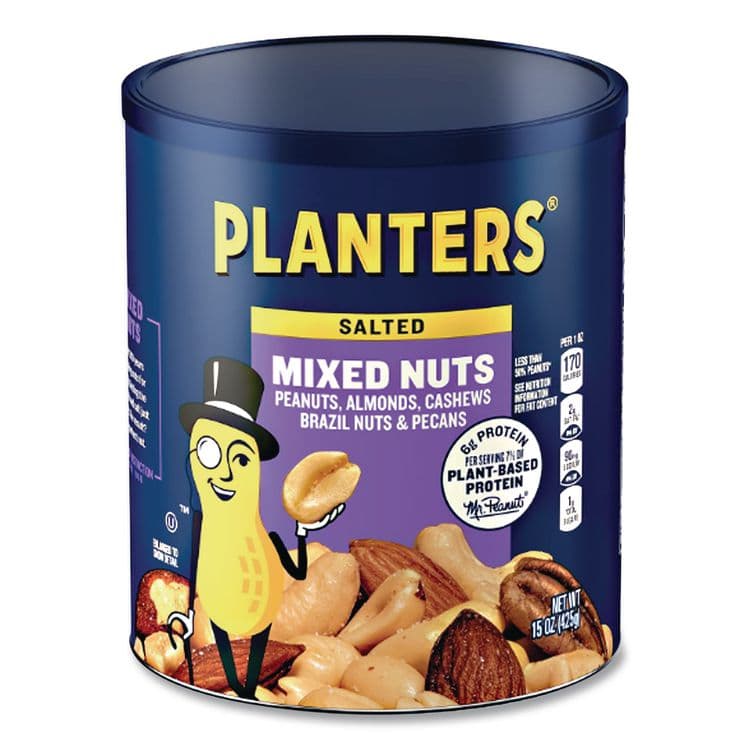 KRAFT FOODS, Mixed Nuts, 15 oz Can (PTN01670)