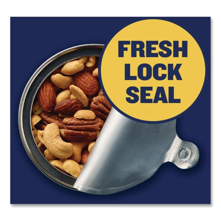 KRAFT FOODS, Mixed Nuts, 15 oz Can (PTN01670) thumbnail 3