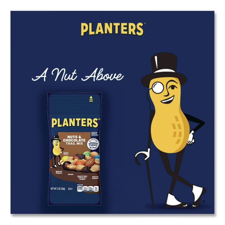 KRAFT FOODS, Trail Mix, Nut and Chocolate, 2 oz Bag, 72/Carton (PTN00027) thumbnail 4