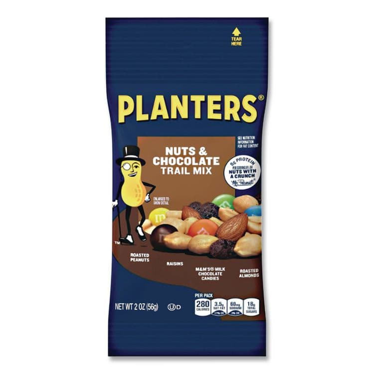 KRAFT FOODS, Trail Mix, Nut and Chocolate, 2 oz Bag, 72/Carton (PTN00027) thumbnail 2