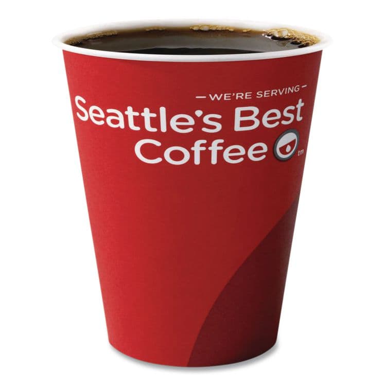 SEATTLE'S BEST COFFEE, LLC Port Side Blend Whole Bean Coffee, Decaffeinated Medium Roast, 12 oz Bag, 6/Carton (SEA11008565CT) thumbnail 3