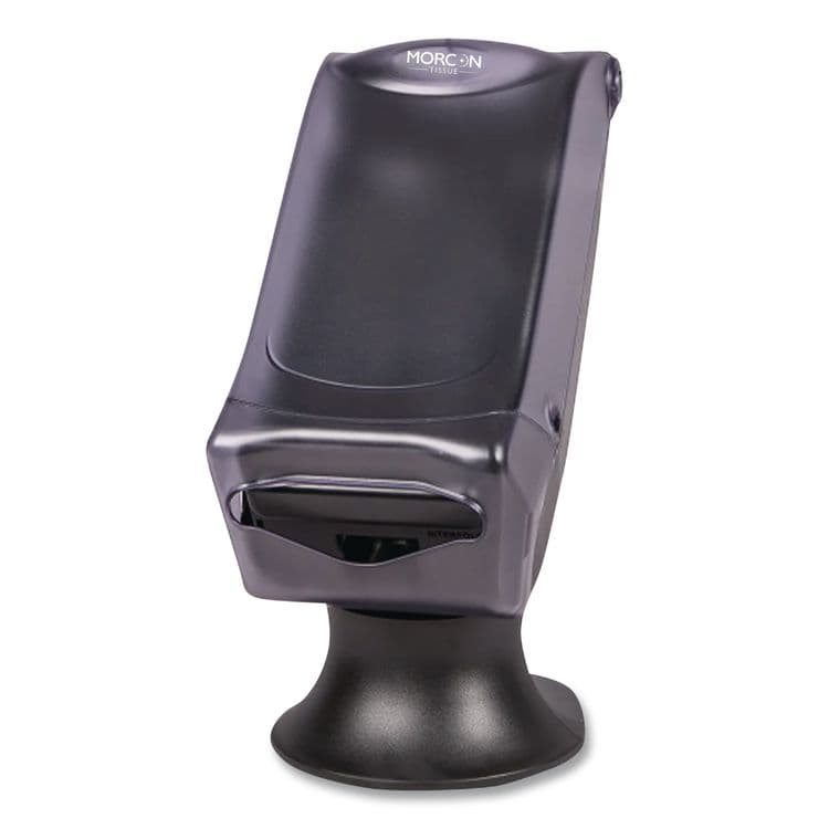 MORCON Valay Tower Napkin Dispenser, 8 x 17.25 x 13, Black (MORNT555) thumbnail 2