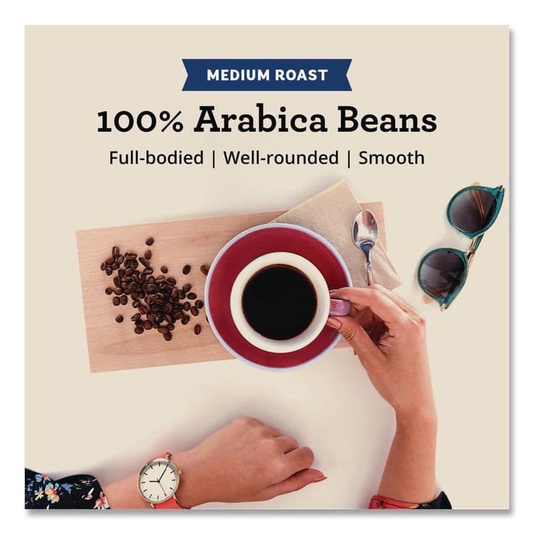 SEATTLE'S BEST COFFEE, LLC Port Side Blend Whole Bean Coffee, Medium Roast, 12 oz Bag, 6/Carton (SEA11008570CT) thumbnail 4