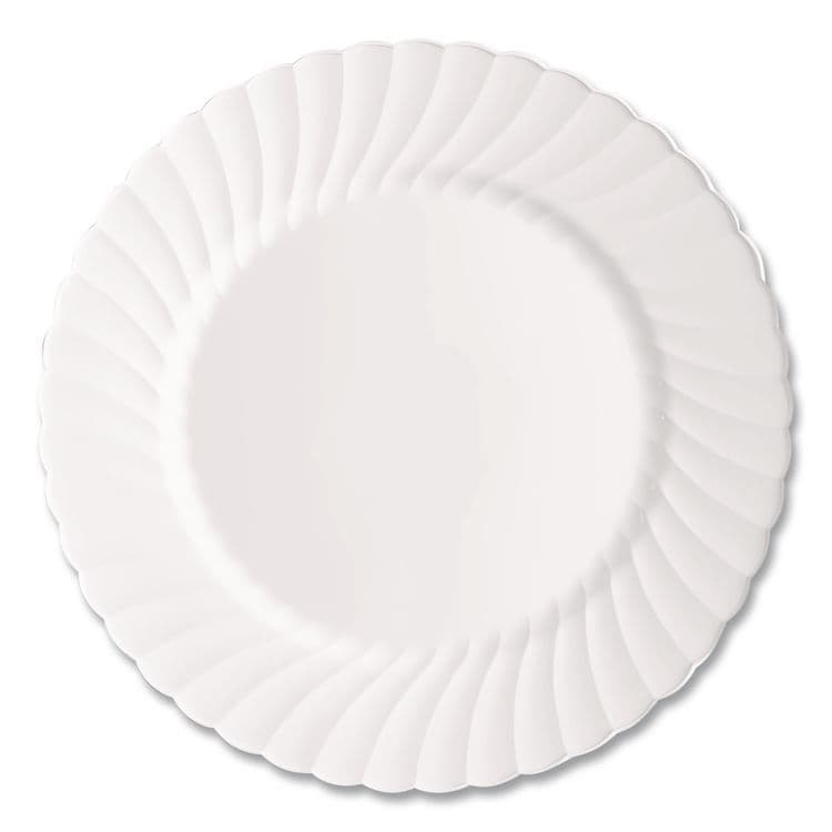 WNA, . Classicware Plastic Dinnerware, Plates, 9" dia, White, 12/Bag, 15 Bags/Carton (WNARSCW91512W) thumbnail 3