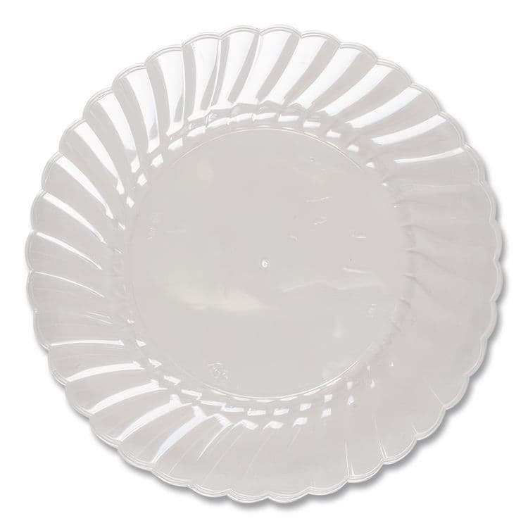 WNA, . Classicware Plastic Plates, 9" dia, Clear, 12/Pack (WNARSCW91512PK) thumbnail 2