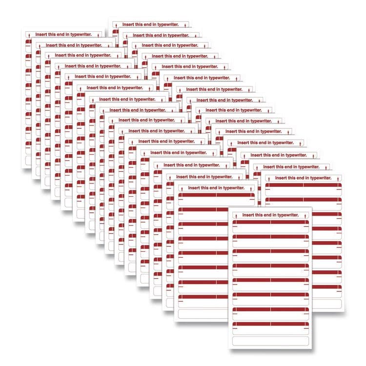 WESTERN STATES ENVELOPE CO Type-On Write-On Sheet Style Labels, 8 Labels/Sheet, 31 Sheets/Pack (MAQ32700MAP) thumbnail 3