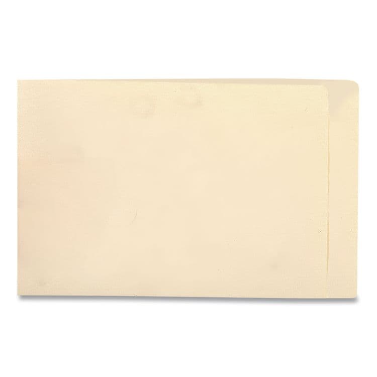 WESTERN STATES ENVELOPE CO Compact End Tab File Folder, Straight Tabs, 0.75" Expansion, Manila, 100/Box (MAQ51454) thumbnail 3