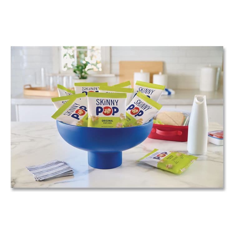 SKINNYPOP POPCORN Popcorn, Original, 1 oz Bag, 12/Carton (PCN00408) thumbnail 3