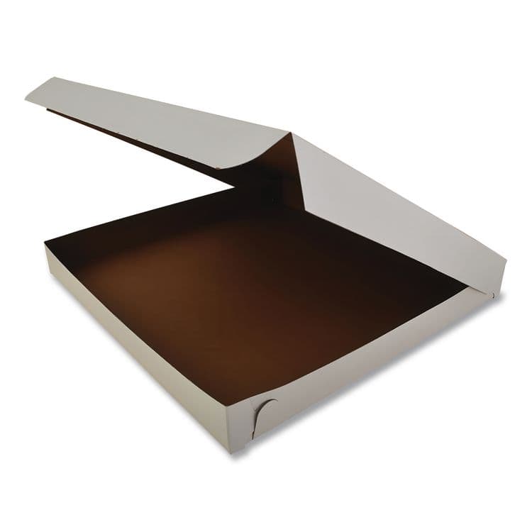 SOUTHERN CHAMPION TRAY Lock-Corner Pizza Boxes, 16 x 16 x 1.88, White, Paper, 100/Carton (SCH1450) thumbnail 4