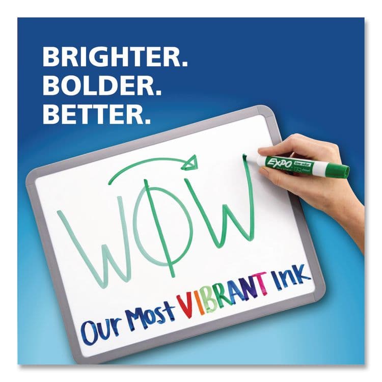 SANFORD Neon Windows Dry Erase Marker, Broad Bullet Tip, Assorted Colors, 5/Pack (SAN2211553) thumbnail 3