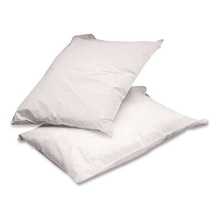 TIDI PRODUCTS Disposable Everyday Pillow Cover, 21 x 30, White, 100/Carton (MAQ919365) thumbnail 2