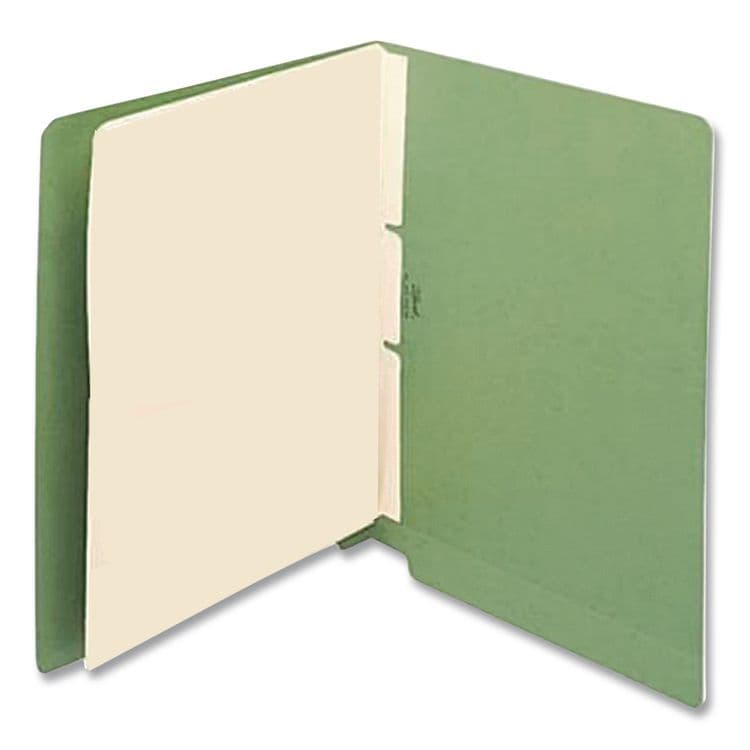 WESTERN STATES ENVELOPE CO Card Stock Classification Folder Divider, 2 Fasteners, Letter Size, Manila, 100/Box (MAQ52355) thumbnail 4