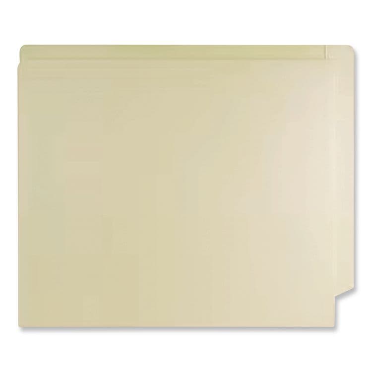 WESTERN STATES ENVELOPE CO Slash Pocket End Tab Fastener Folders, Straight Tab, 1 Spine-Oriented Fastener, Letter Size, Manila, 50/Box (MAQ52408) thumbnail 3