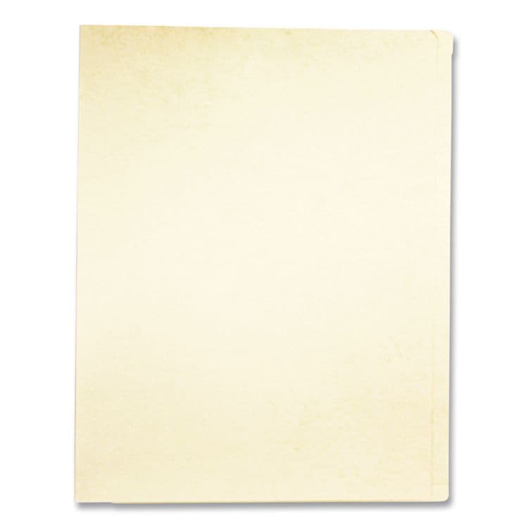 WESTERN STATES ENVELOPE CO End-Tab File Folder with Mylar Spine, Straight Tabs, Letter Size, 0.75" Expansion, Manila, 50/Box (MAQ52414) thumbnail 2