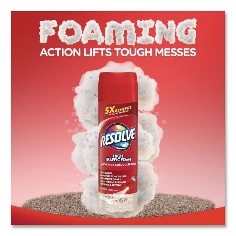 RECKITT BENCKISER Foam Carpet Cleaner, Foam, 22 oz Aerosol Spray (RAC00706) thumbnail 3