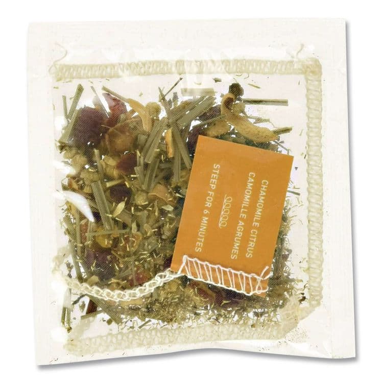 MIGHTY LEAF TEA CO Whole Leaf Tea Pouches, Chamomile Citrus, 15/Box (PEE510136) thumbnail 3