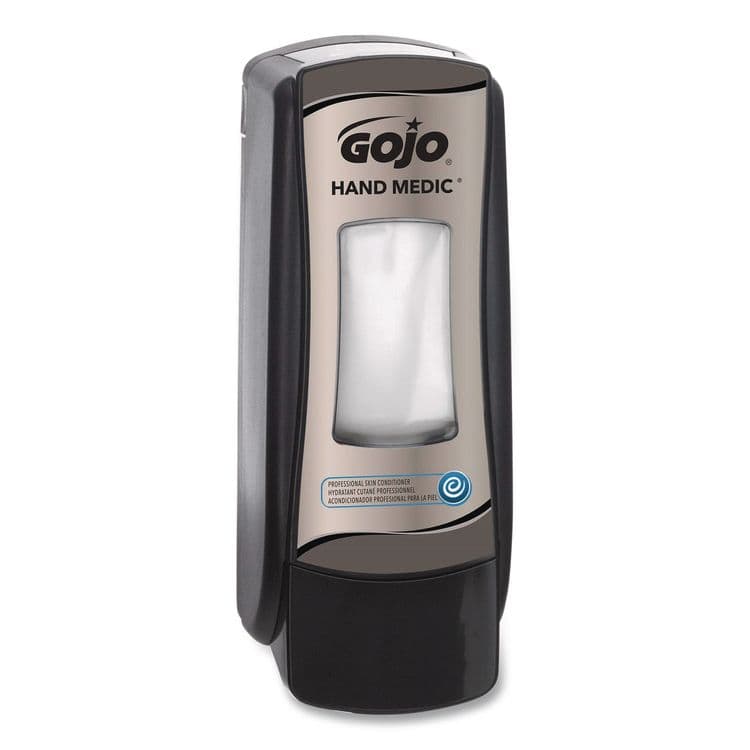 GO-JO INDUSTRIES HAND MEDIC ADX-7 Dispenser, 685 mL, 3.94 x 3.67 x 9.79, Black, 6/Carton (GOJ878206CT) thumbnail 2