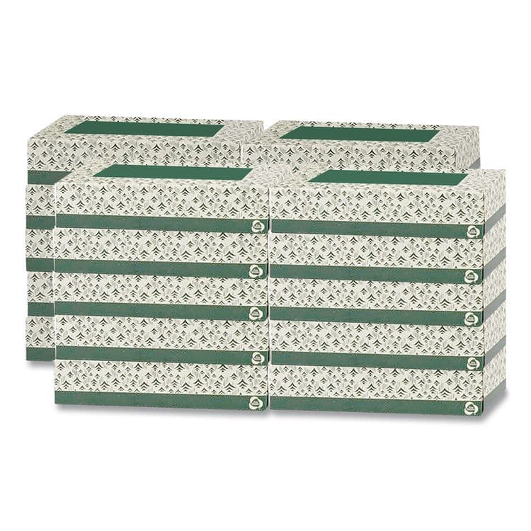 AMERICAN PAPER CONVERTING Recycled Two-Ply Facial Tissue, White, 150 Sheets/Box, 20 Boxes/Carton (APAEF150) thumbnail 3