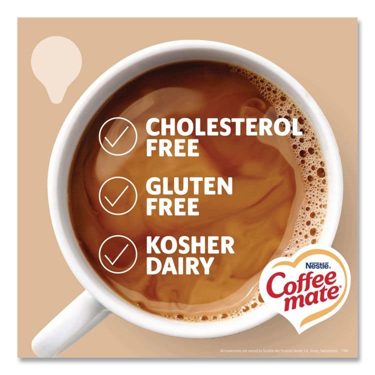 NESTLE Liquid Coffee Creamer, Original, 0.38 oz Mini Cups, 360/Carton (NES35010) thumbnail 4