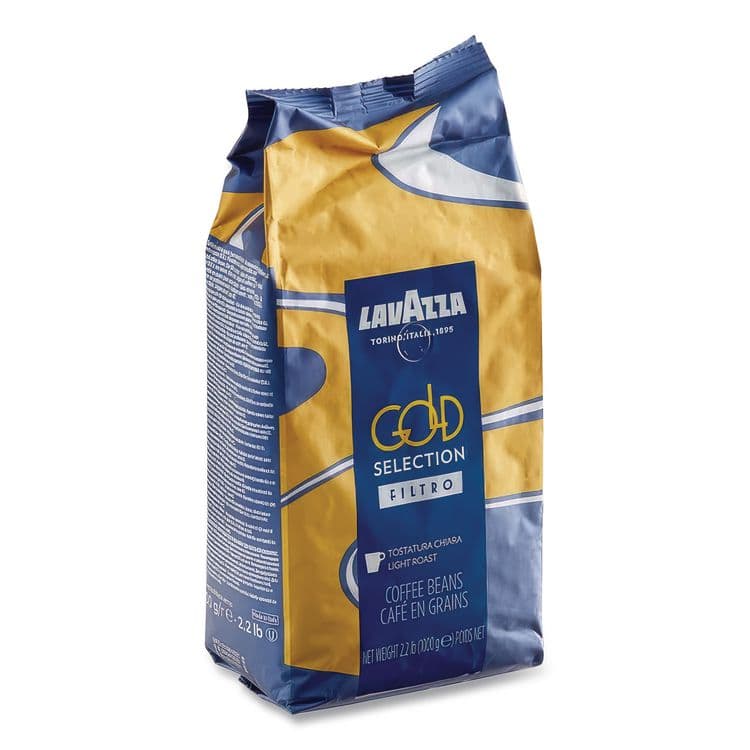 LAVAZZA Gold Selection Whole Bean Coffee, Light and Aromatic, 2.2 lb Bag (LAV3427) thumbnail 2