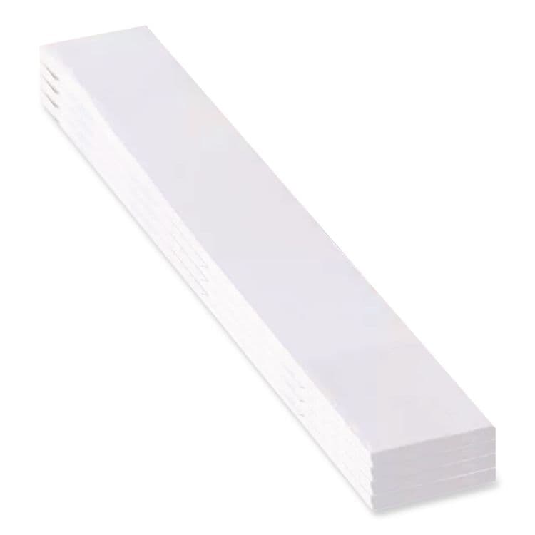 CONTROLTEK Blank Currency Straps, Pre-Sealed, White, 1,000/Pack (CNK560013) thumbnail 3