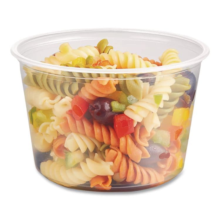 WNA, . Deli Containers, 16 oz, Clear, Plastic, 50/Pack, 10 Packs/Carton (WNAAPCTR16) thumbnail 3
