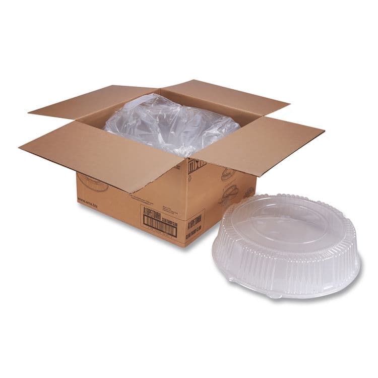 WNA, . Caterline Dome Lids, 16" Diameter x 2.75" h, Clear, Plastic, 25/Carton (WNAA16PETDM) thumbnail 3