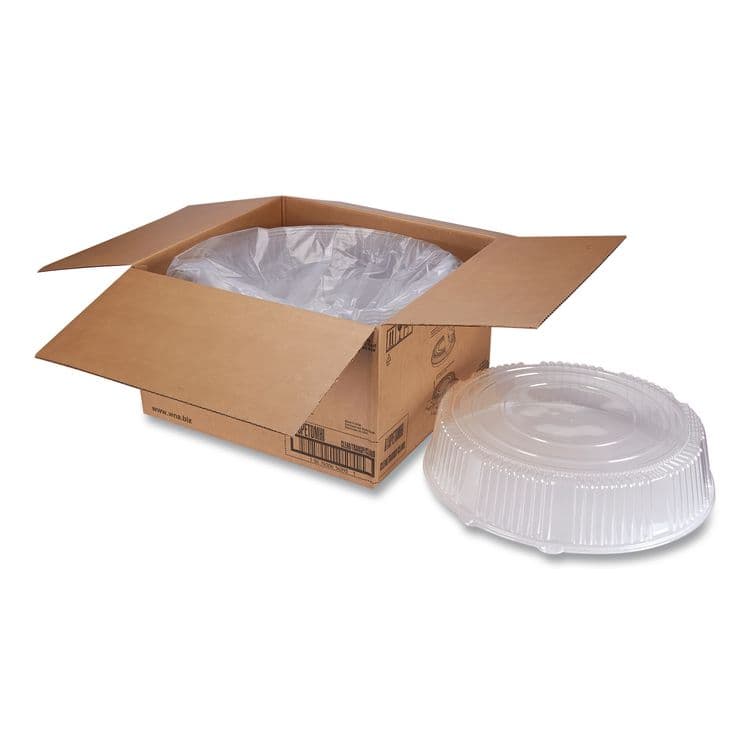 WNA, . Caterline Dome Lids, 18" Diameter x 2.75" h, Clear, Plastic, 25/Carton (WNAA18PETDM) thumbnail 3