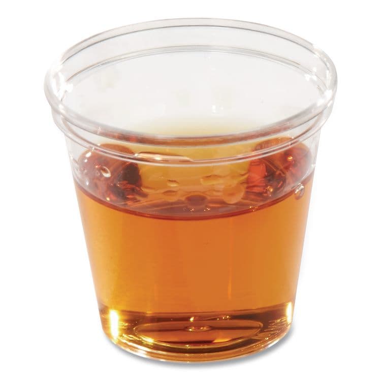 WNA, . Comet Plastic Portion/Shot Glass, 1 oz, Clear, 50/Pack, 50 Packs/Carton (WNAP10) thumbnail 3