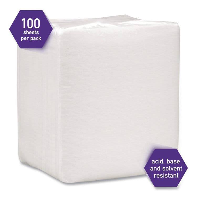 KIMBERLY CLARK SCOTTPURE Critical Task Wipers, 1/4 Fold, 12 x 15, White, 100/Box, 4/Carton (KCC06121) thumbnail 3