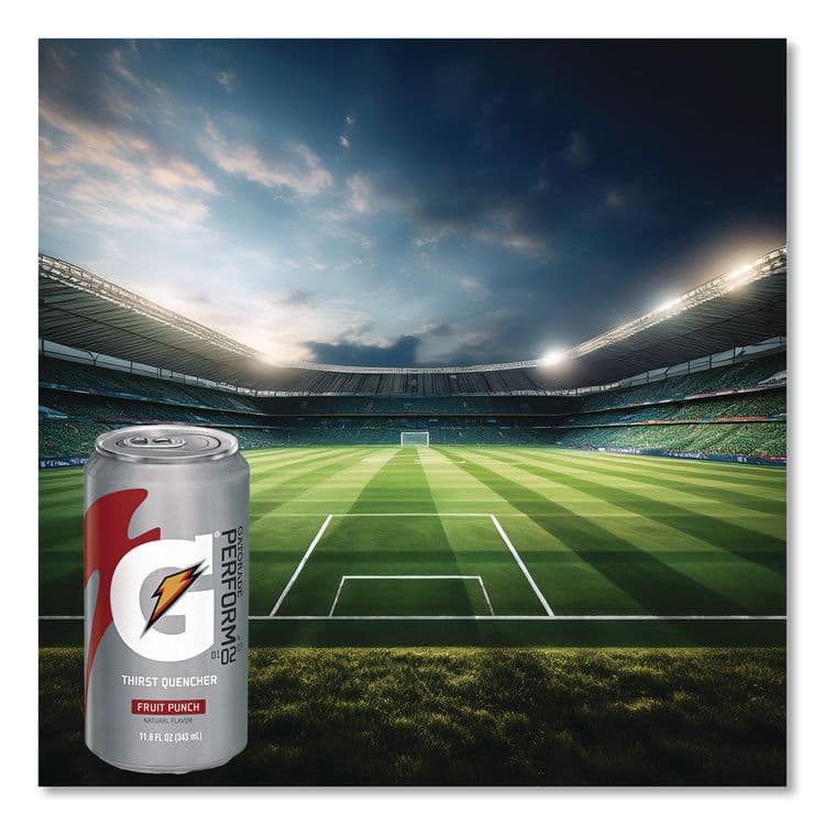 PEPSICO Thirst Quencher Can, Fruit Punch, 11.6oz Can, 24/Carton (GTD30903) thumbnail 2