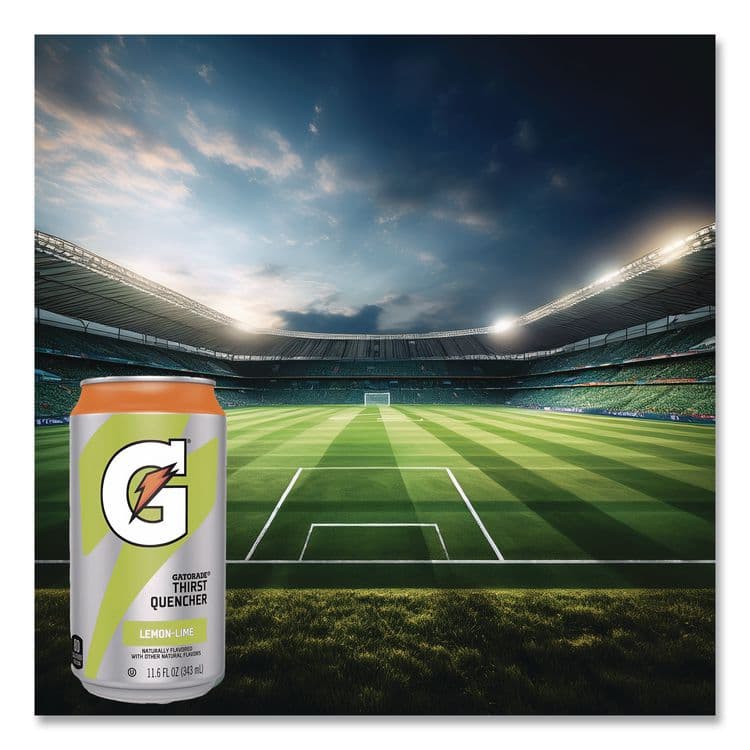 PEPSICO Thirst Quencher Can, Lemon-Lime, 11.6oz Can, 24/Carton (GTD00901) thumbnail 3