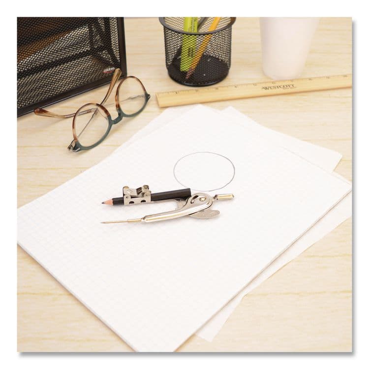 ACME UNITED CORPORATION Ball Bearing Compass, 13" Diameter, Metal, Metallic Color (ACM12201) thumbnail 4