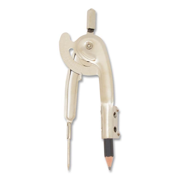 ACME UNITED CORPORATION Ball Bearing Compass, 13" Diameter, Metal, Metallic Color (ACM12201)