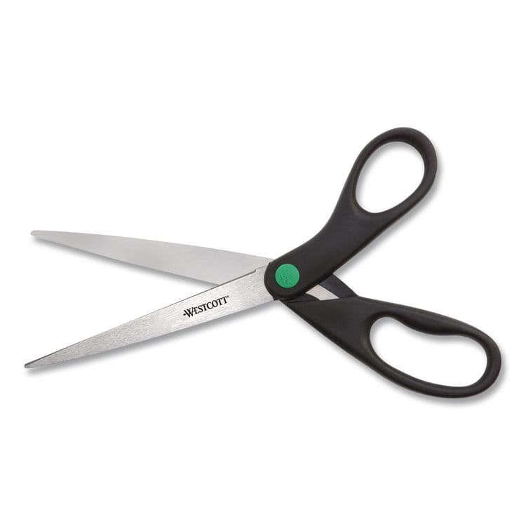 ACME UNITED CORPORATION KleenEarth Scissors, 9" Long, 3.75" Cut Length, Straight Black Handle (ACM13138)