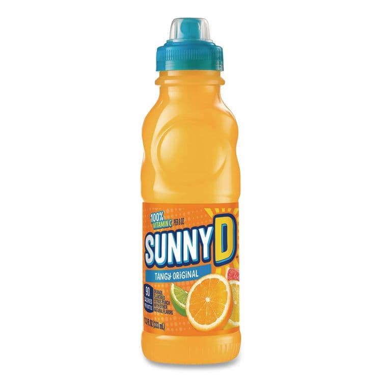 SUNNY DELIGHT BEVERAGES CO. Tangy Original Sport Bottle, Orange, 11.3 oz Bottle, 30/Carton (GRR22002659) thumbnail 4
