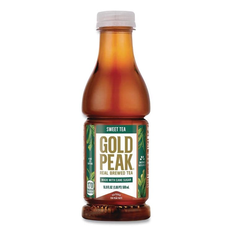 COCA-COLA Sweet Black Tea Bottles, 16.9 oz Bottle, 18/Carton (GRR22002678) thumbnail 3