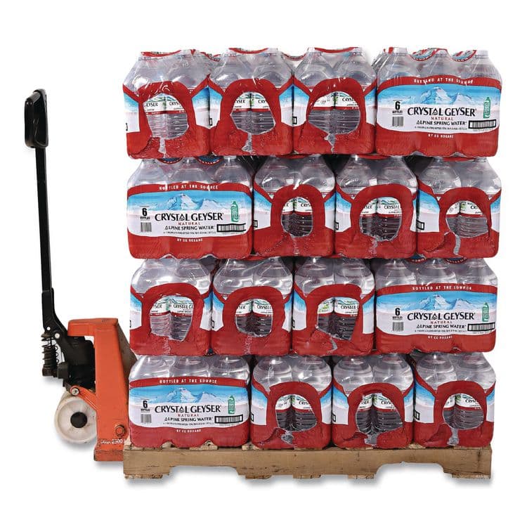 CRYSTAL GEYSER WATER CO Alpine Spring Water, 1 Gal Bottle, 6/Carton, 48 Cartons/Pallet (CGW12514) thumbnail 3