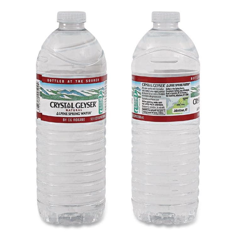 CRYSTAL GEYSER WATER CO Alpine Spring Water, 16.9 oz Bottle, 24/Carton (CGW24514CT) thumbnail 3