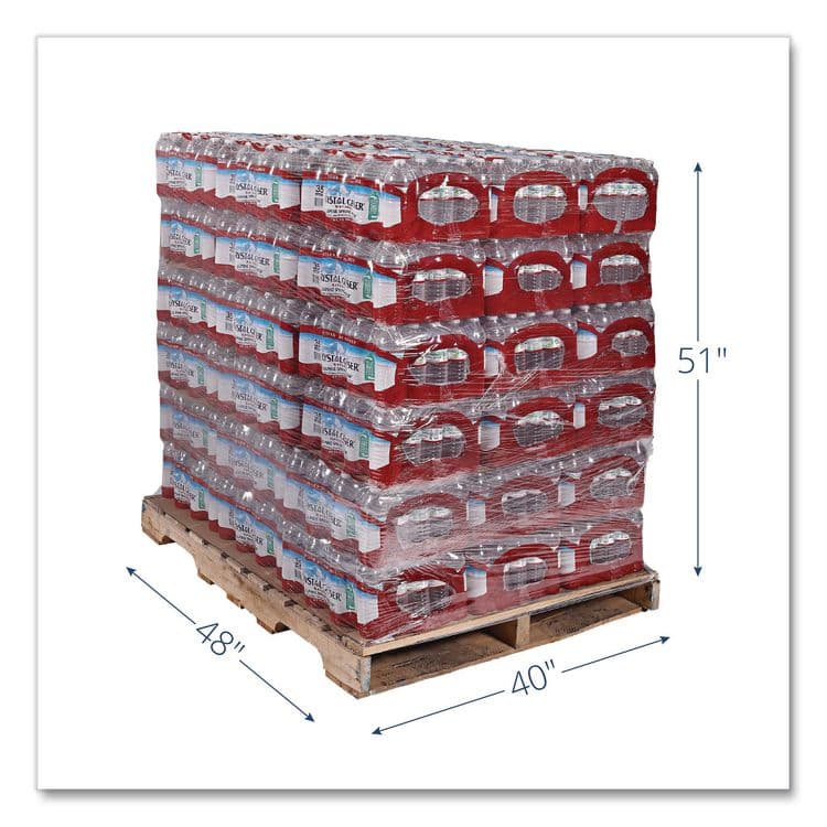 CRYSTAL GEYSER WATER CO Alpine Spring Water, 16.9 oz Bottle, 35/Carton, 54 Cartons/Pallet (CGW35001) thumbnail 2