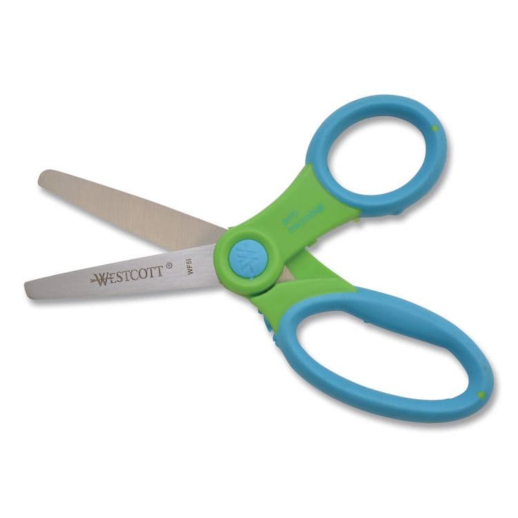 ACME UNITED CORPORATION Ultra Soft Handle Scissors with Antimicrobial Protection, Round Tip, 5" Long, 2" Cut Length, Randomly Assorted Handle Color (ACM14596) thumbnail 3
