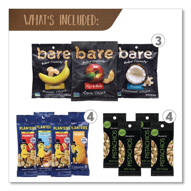 SNACK BOX PROS Fruits and Nuts Snack Box, 37 Assorted Snacks/Box (GRR70000155) thumbnail 2